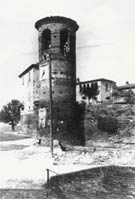 Foto storica della Torre di Maranzana